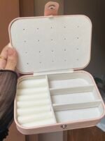 Portable double layer jewelry organiser - Image 3