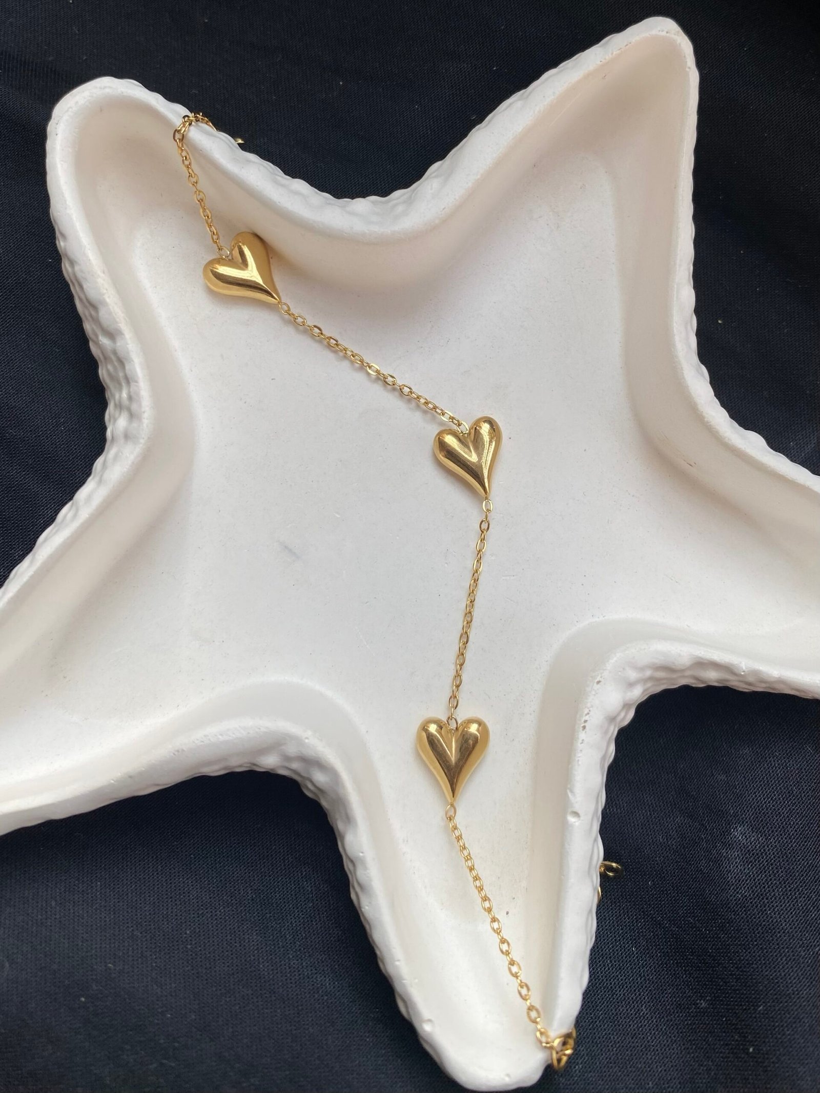 img_5282-2 Triple heart bracelet - Image 1