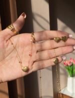 Heart ball chain combo