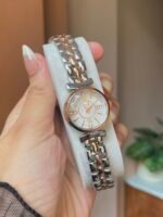 Channel white dial watch