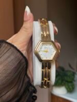 Vintage gold dior watch - Image 2