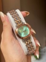 Dainty green piget watch - Image 2
